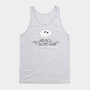 San Antonio Texas Smiley Tank Top